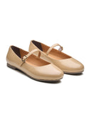 Michael Angelo's Amour Mary Janes For Women (Dark Beige)