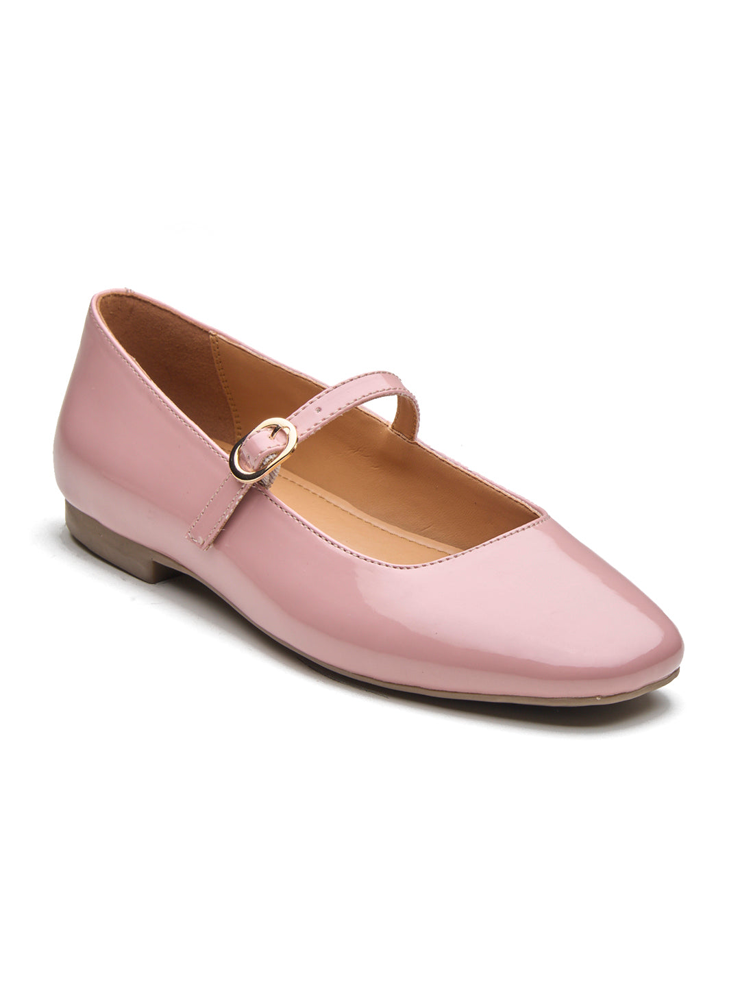 Coeur Mary Janes Peach