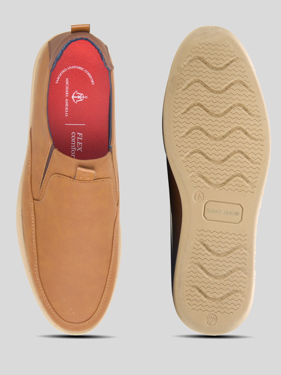 Noto Casuals Shoes Tan