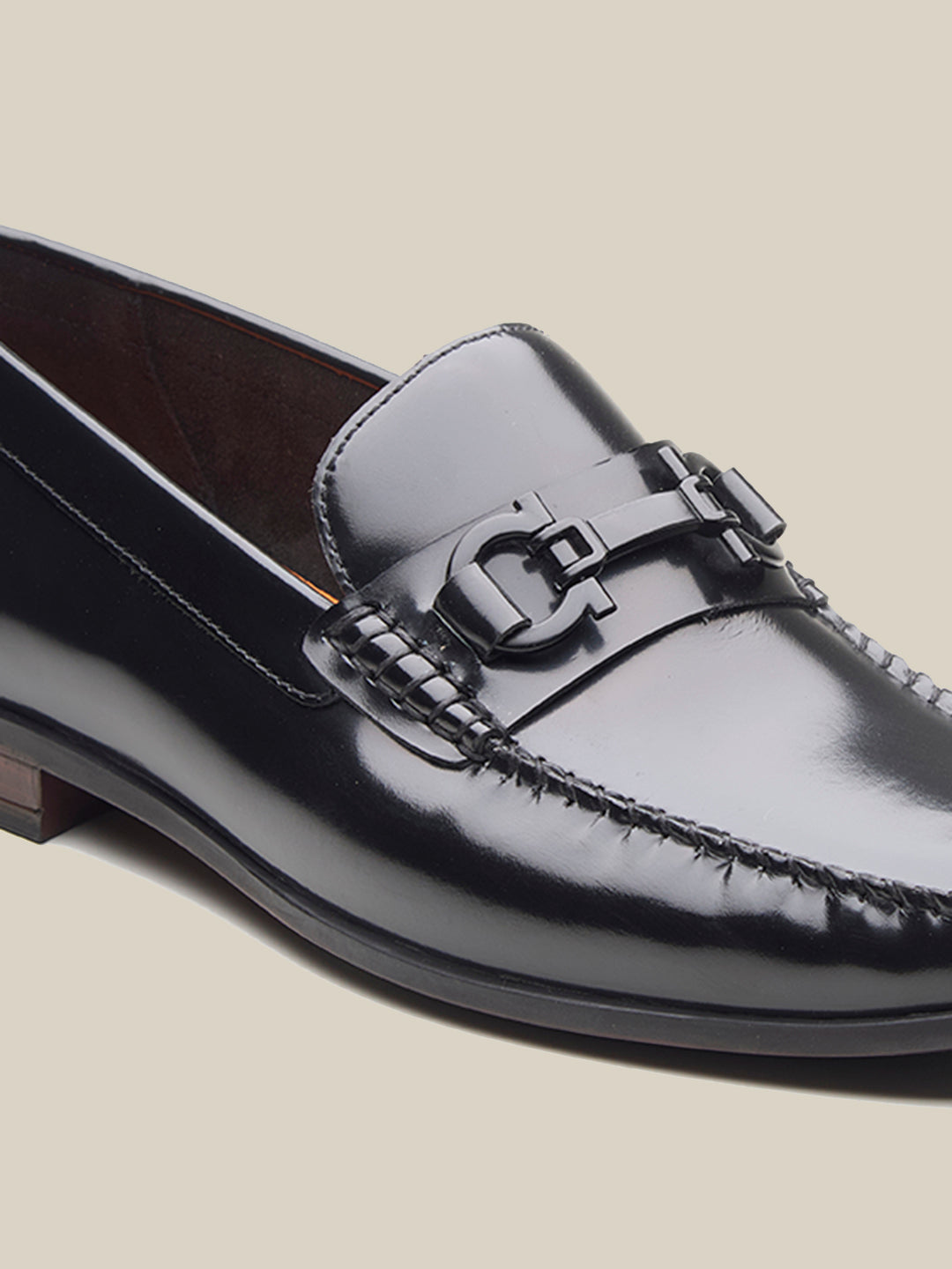 Milie Leather Loafers Black