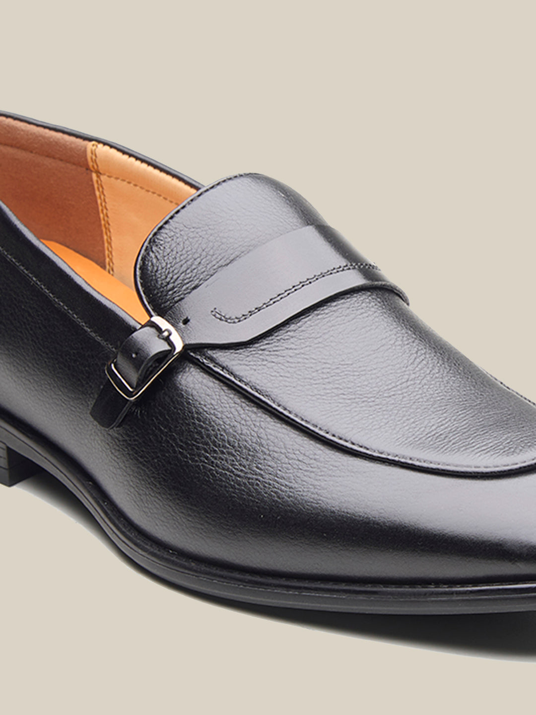 Duffy Leather Formals Shoes Black