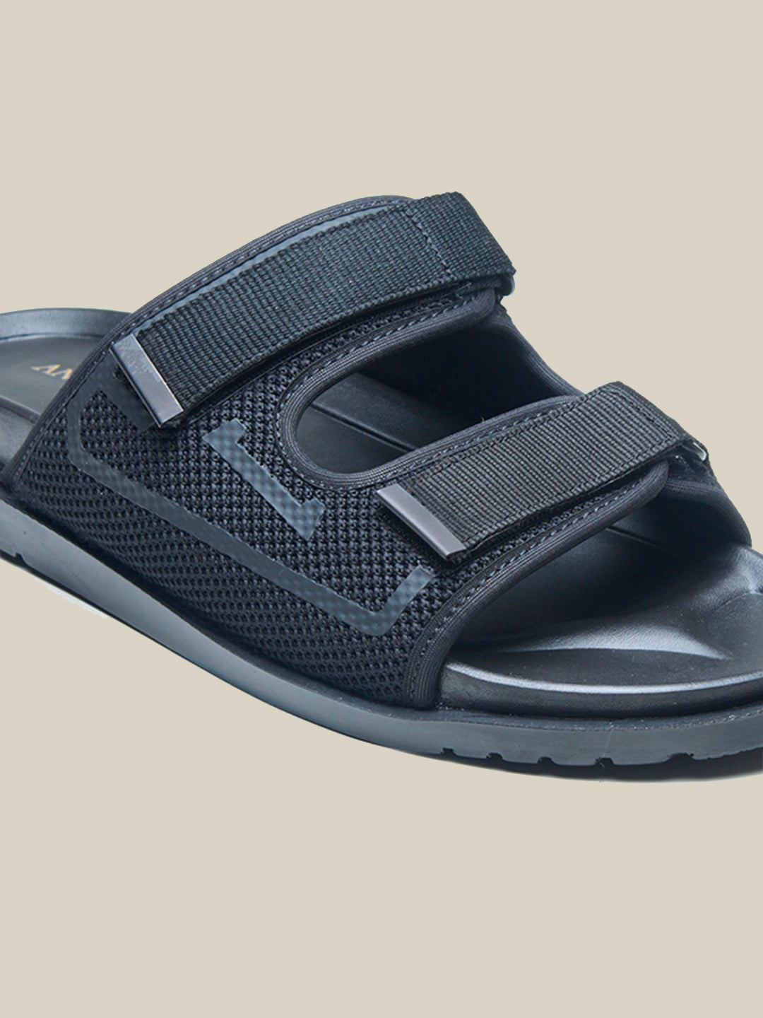 Venio Textile Sandals Black