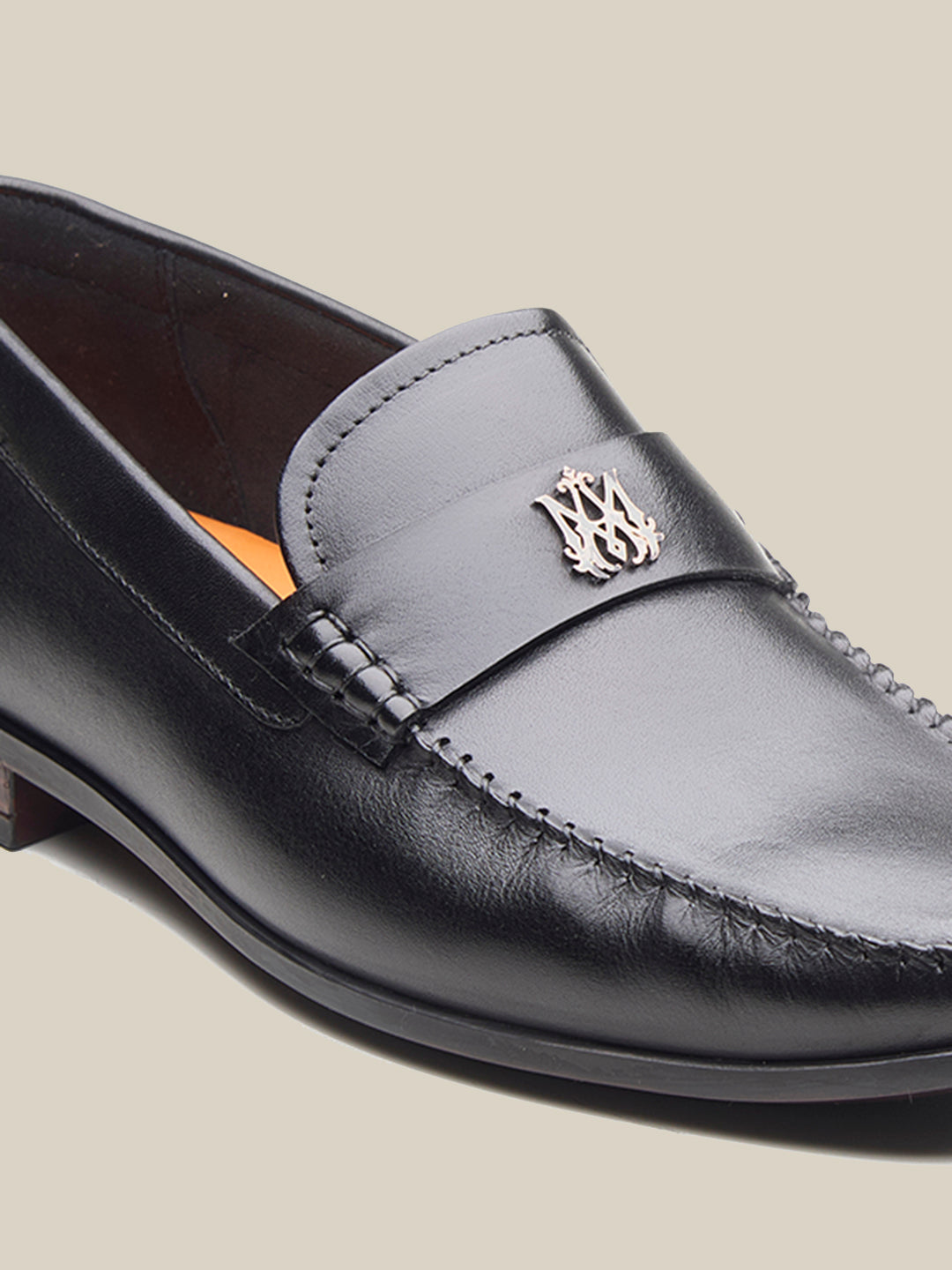 Mair Leather Loafers Black