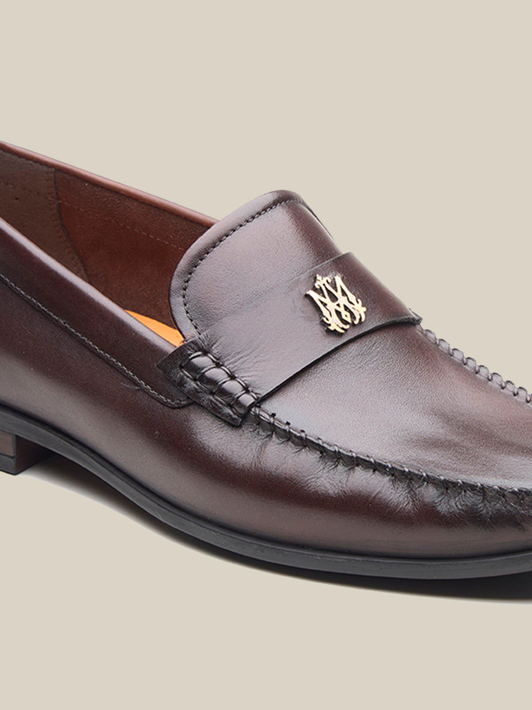 Mair Leather Loafers Brown