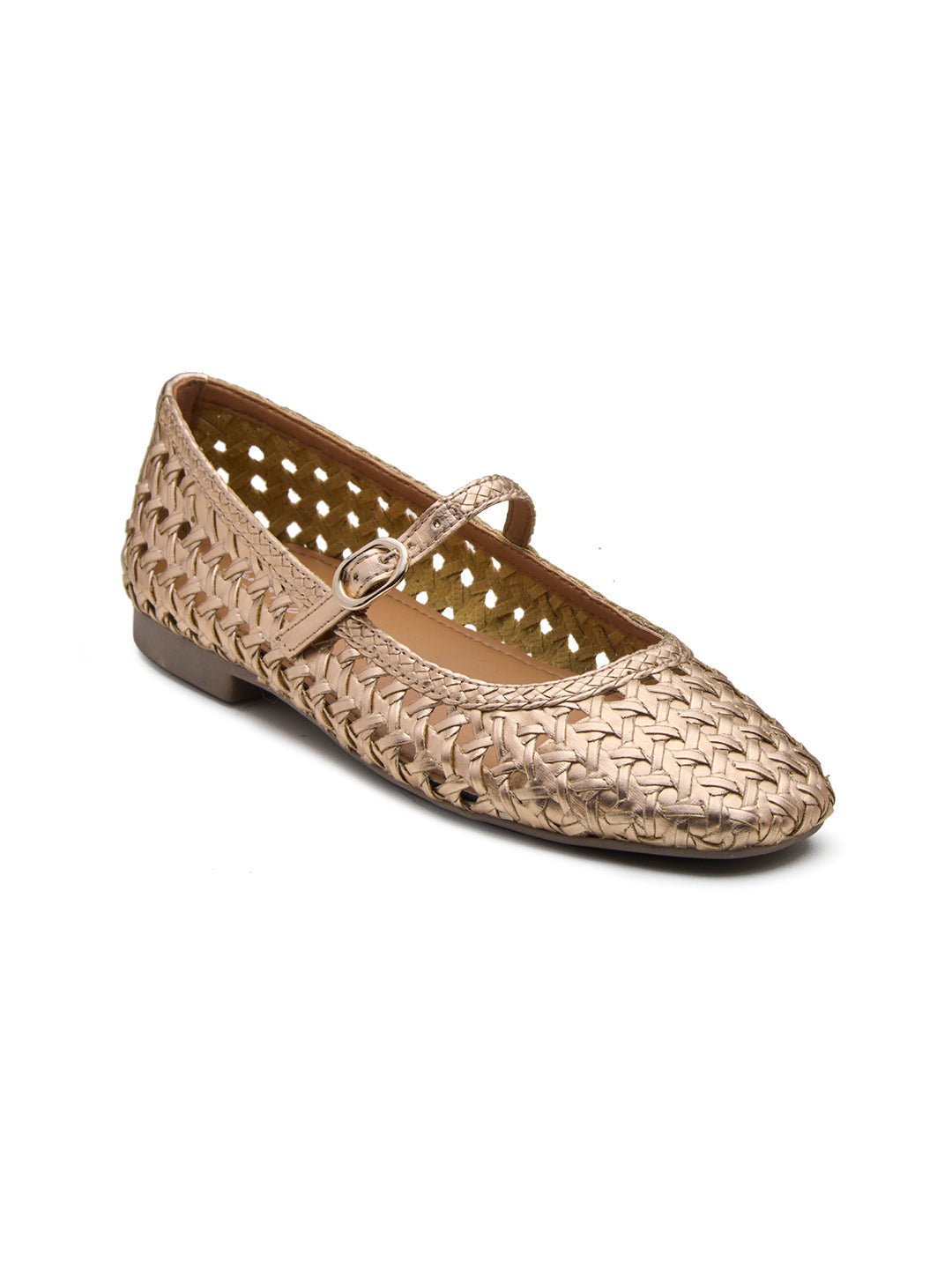 Grisete Mary Janes Rosegold