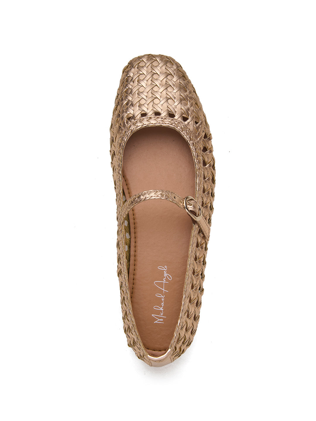 Grisete Mary Janes Rosegold