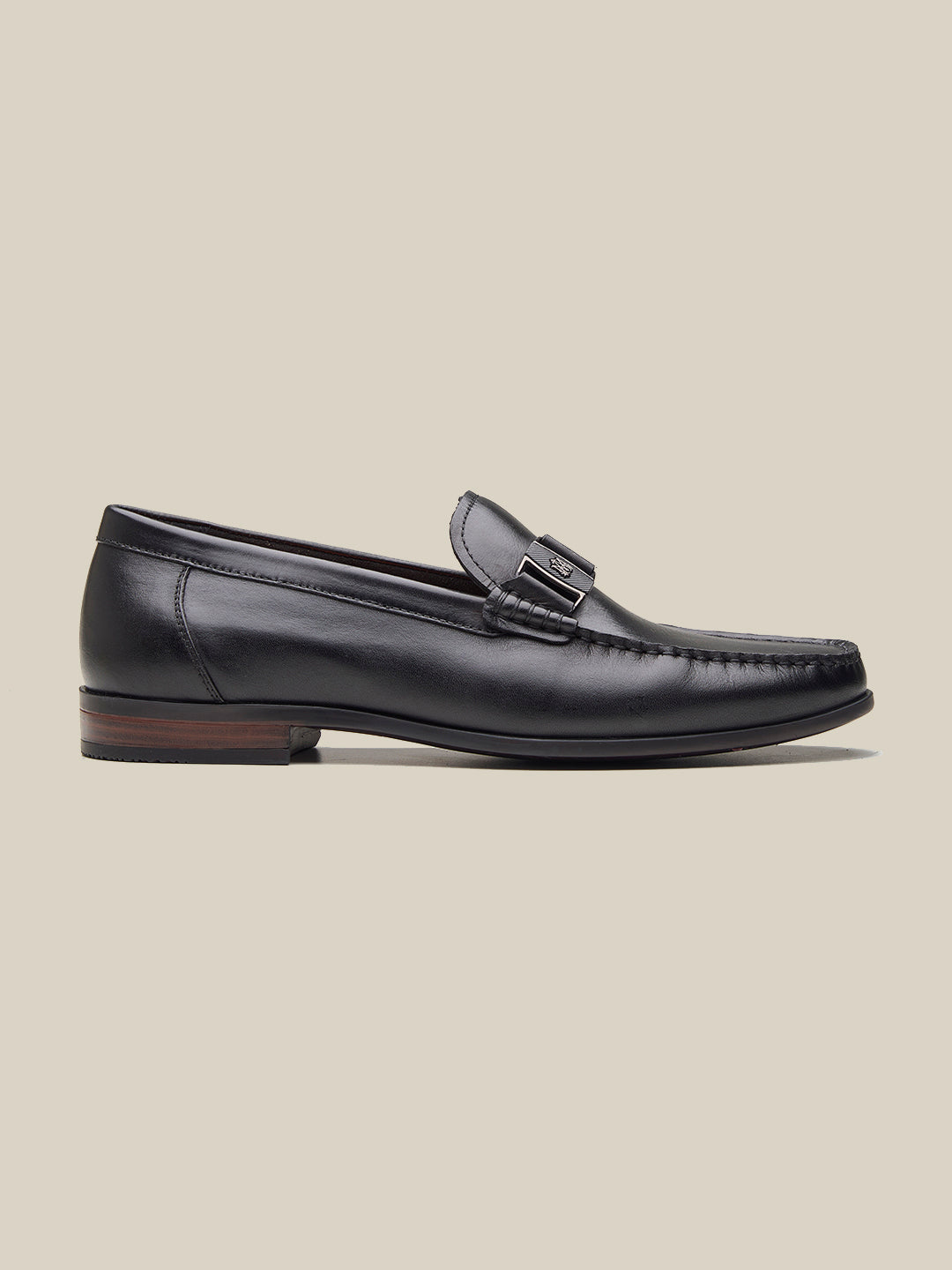 Milne Leather Loafers Black