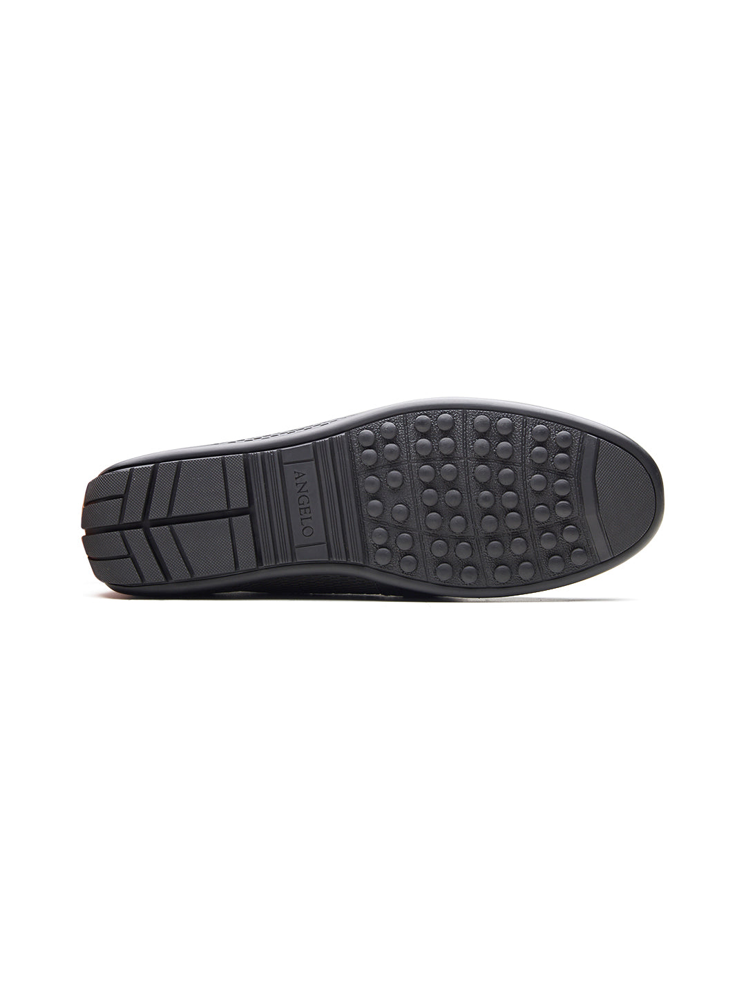 Orlando Leather Loafers Slip-on Shoes Black