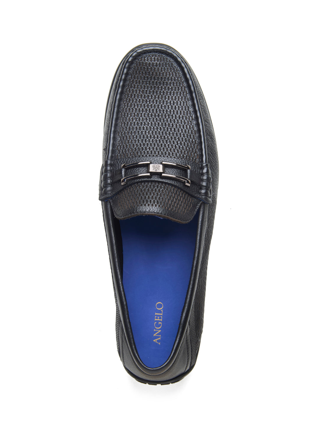 Orlando Leather Loafers Slip-on Shoes Black