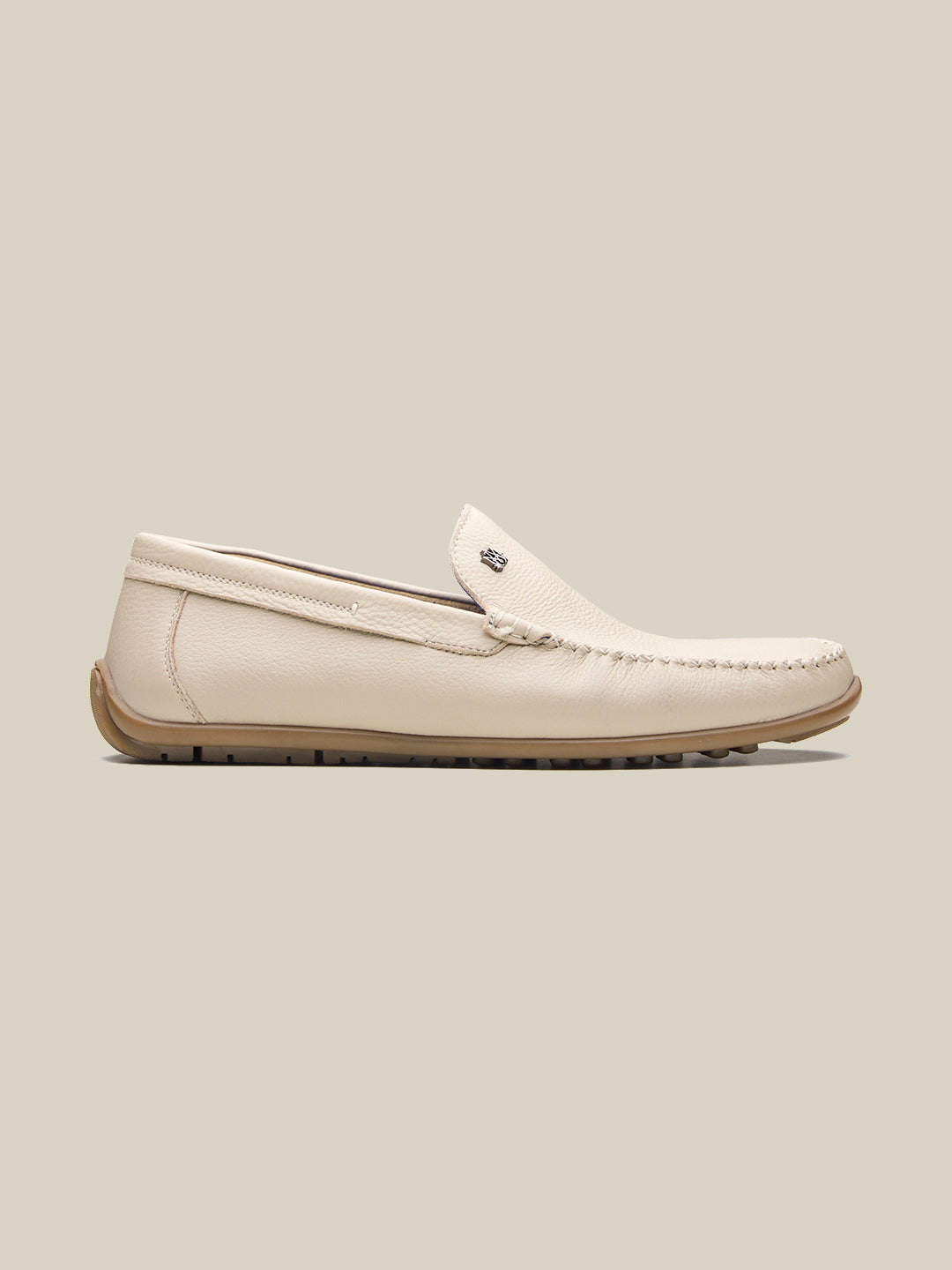 Ottavio Leather Loafers TAUPE