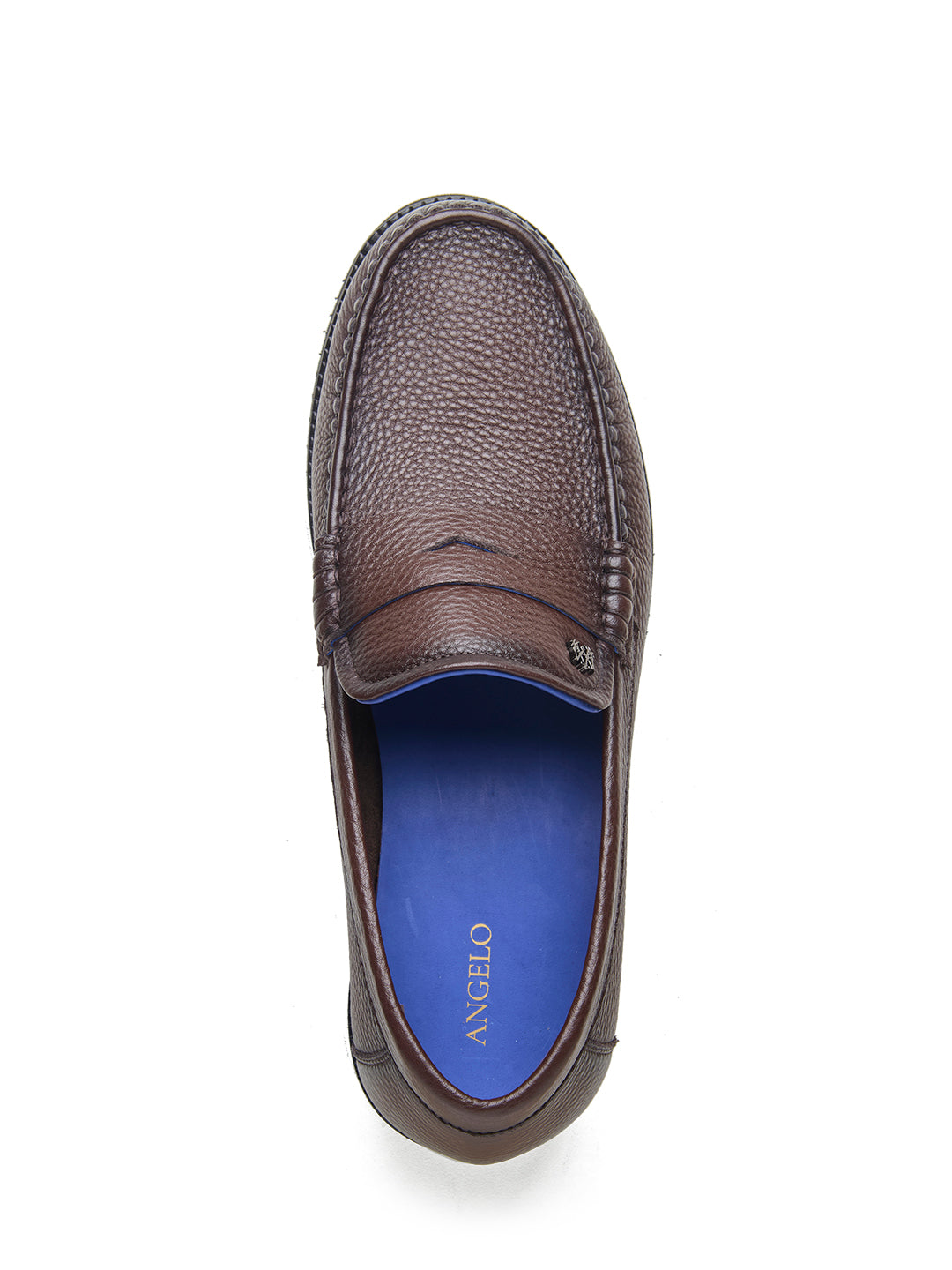 Benedo Leather Comfort Slip-on Shoes Brown
