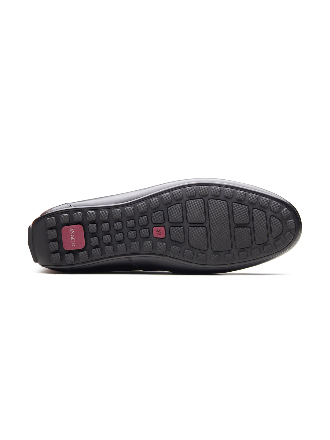 Paolo Leather Loafers Slip-on Shoe Black