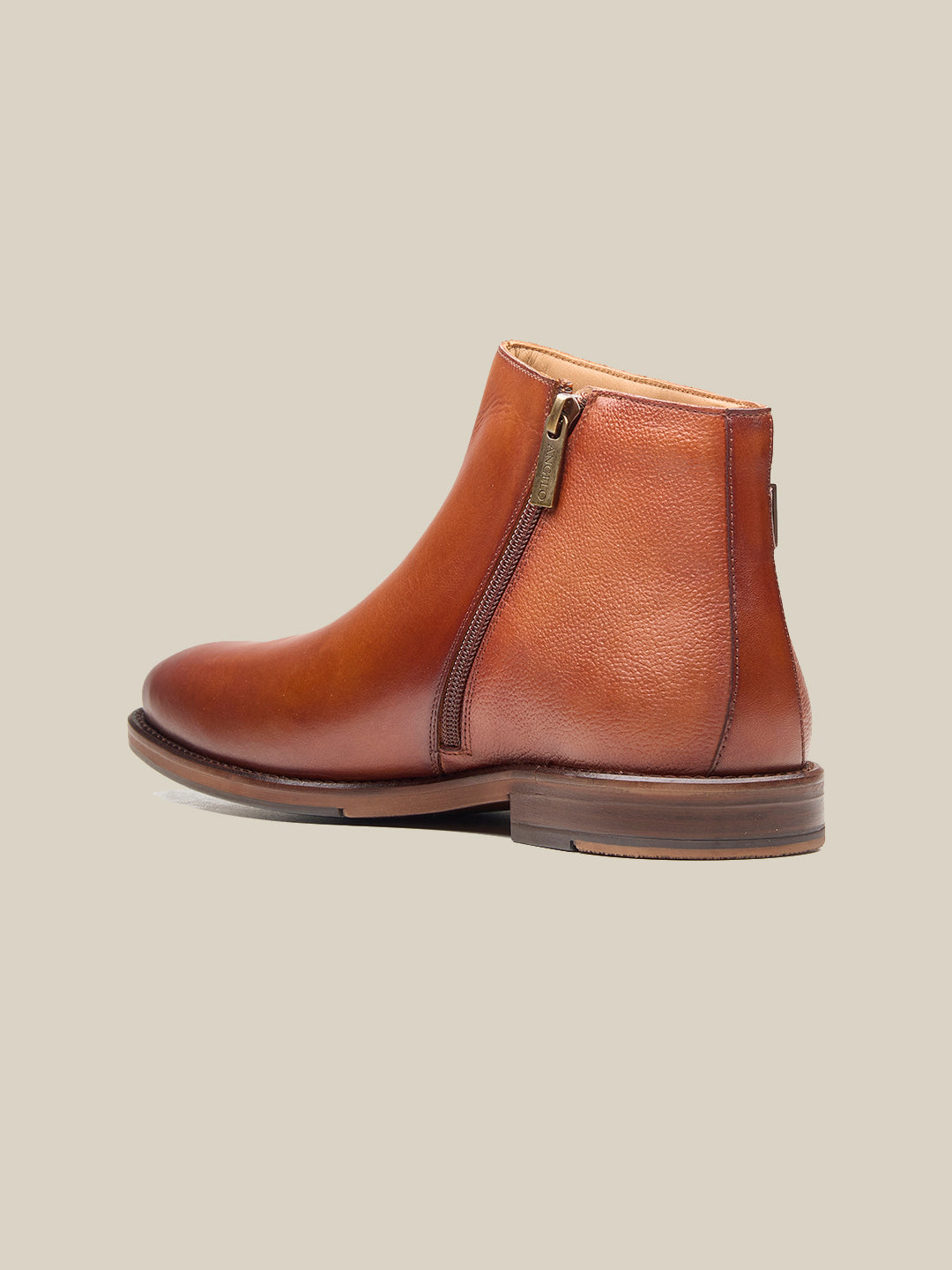 Hadlee Leather Chelsea Boots Tan