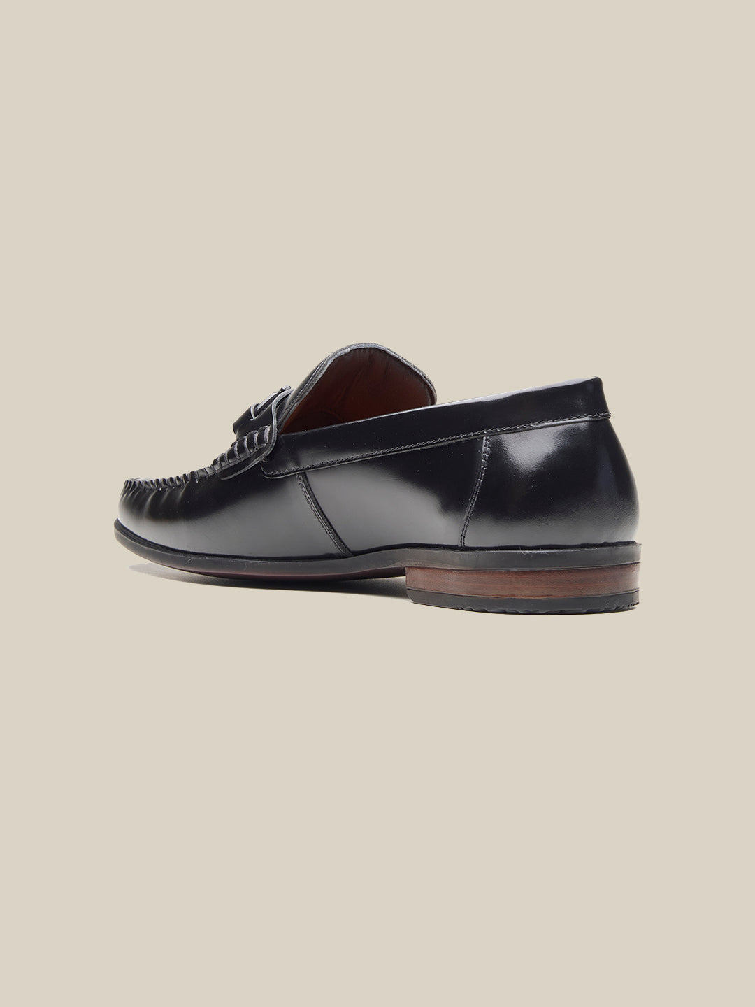 Milie Leather Loafers Black