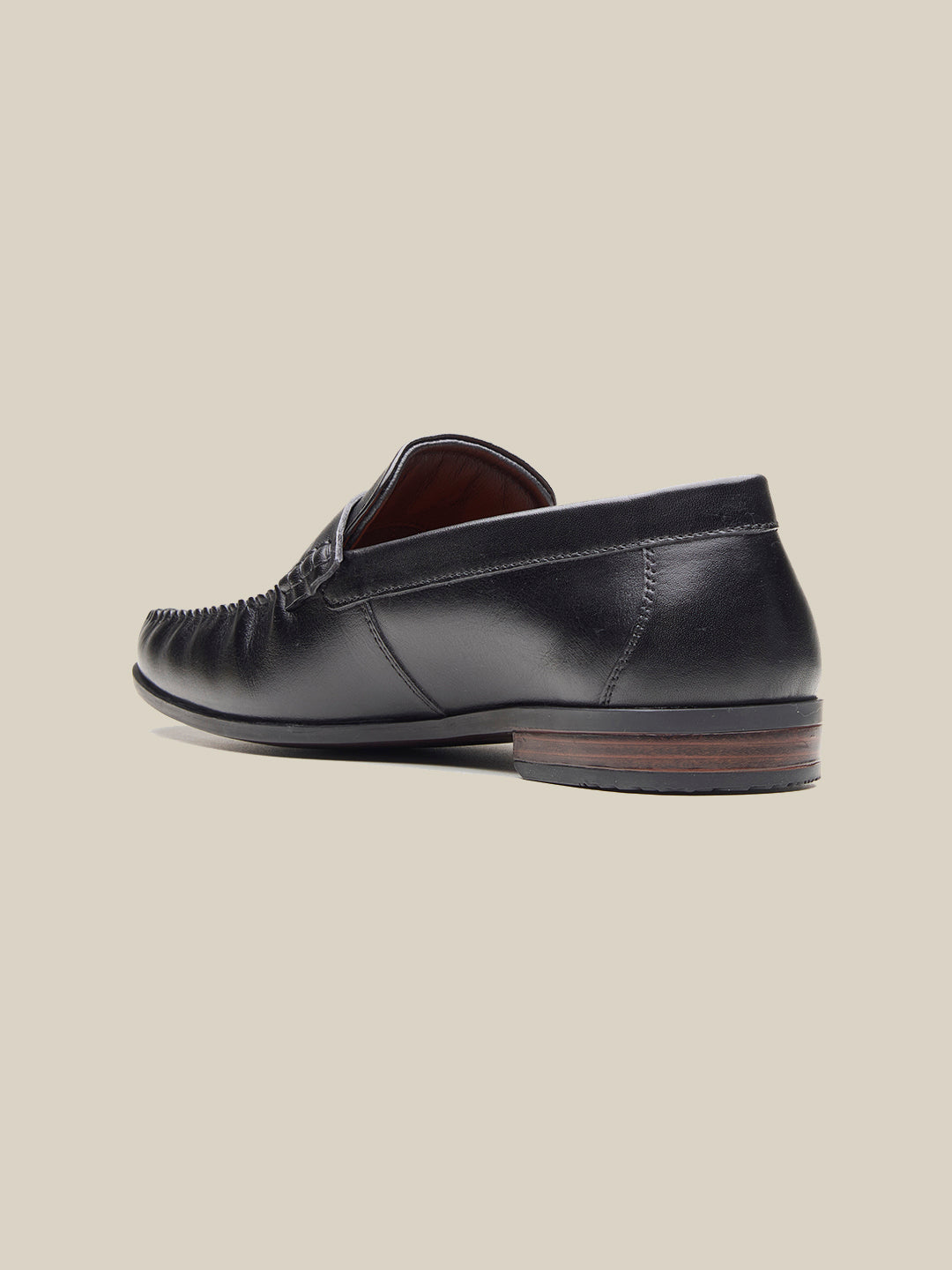 Mair Leather Loafers Black