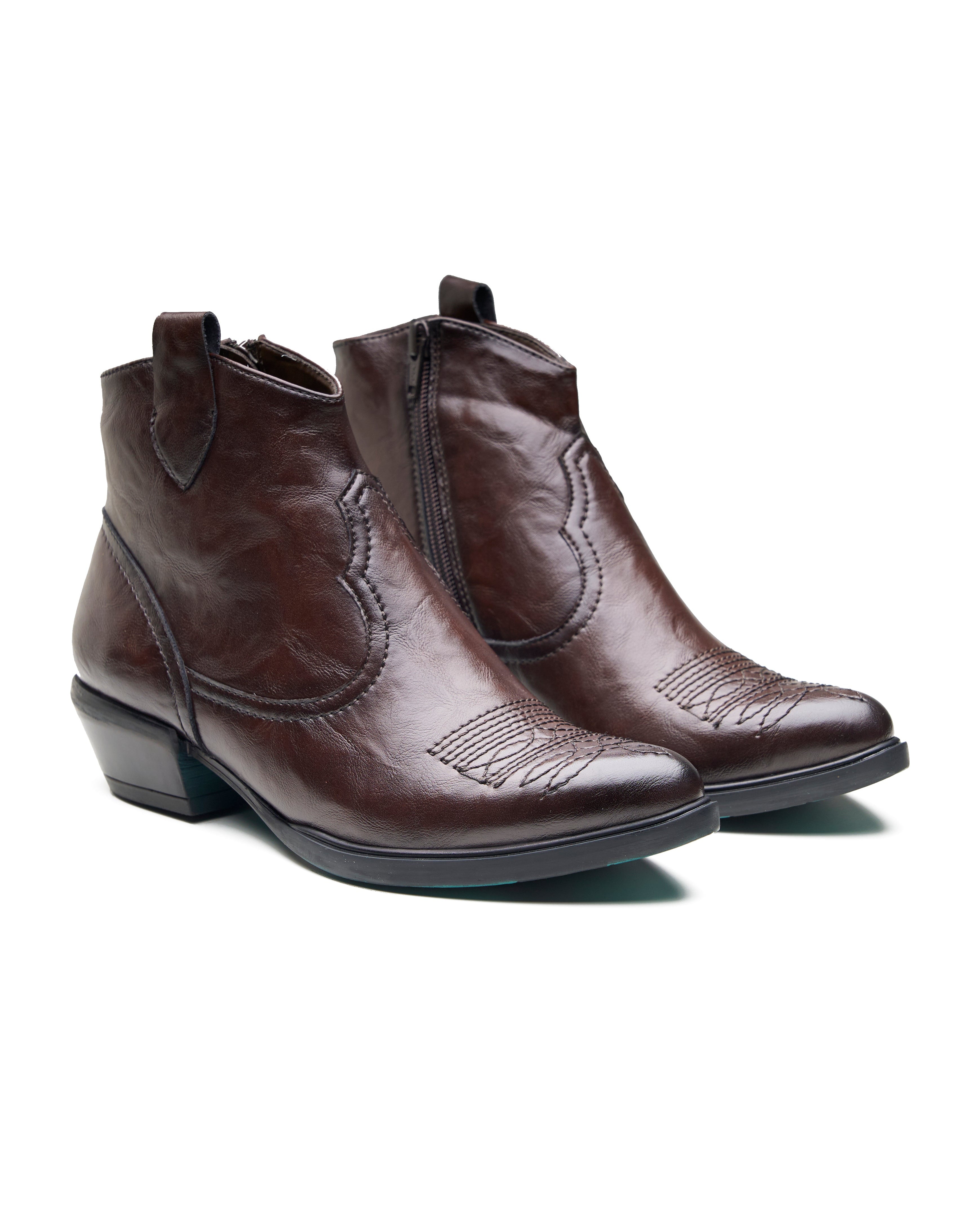 Caia Ankle Boots Brown