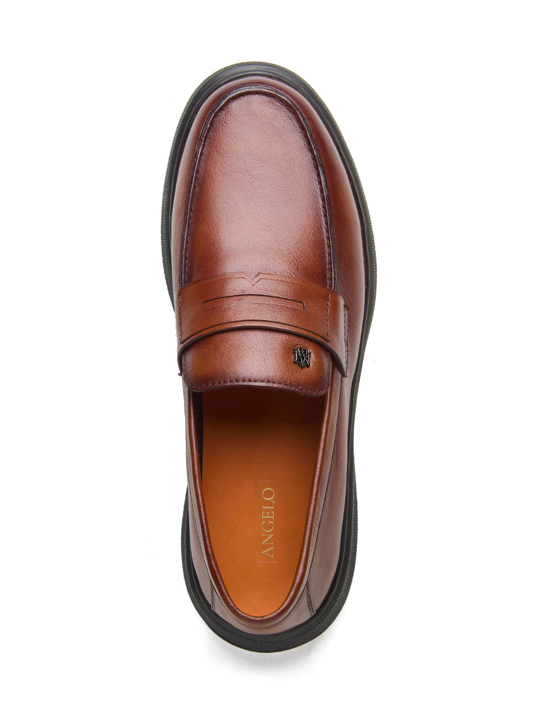 Ilario Leather Comfort Slip-on Shoes Tan