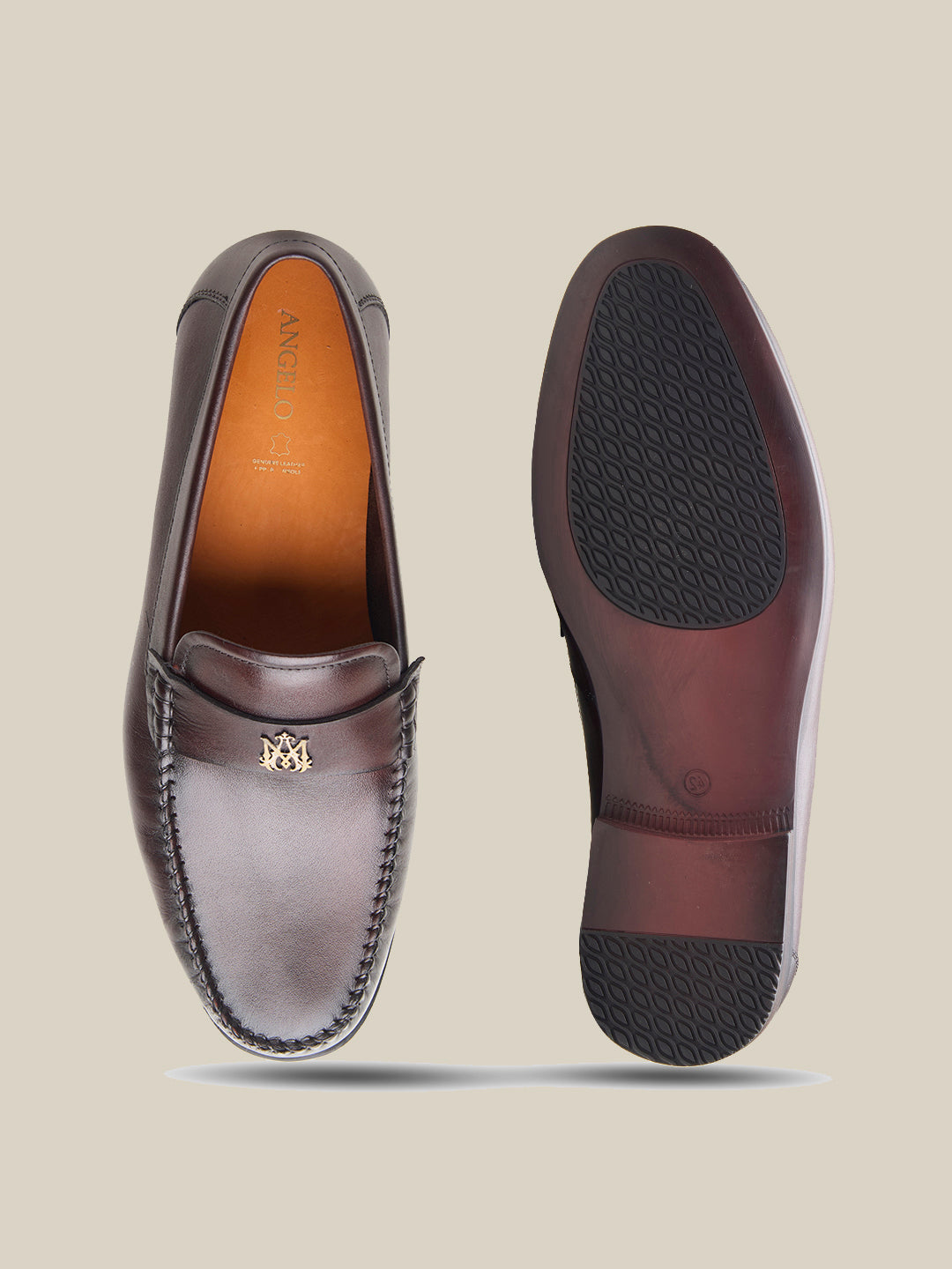Mair Leather Loafers Brown