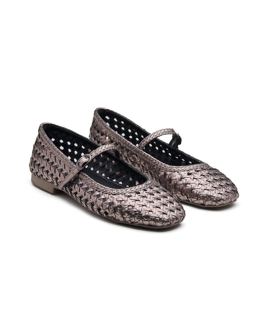 Grisete Mary Janes Gunmetal