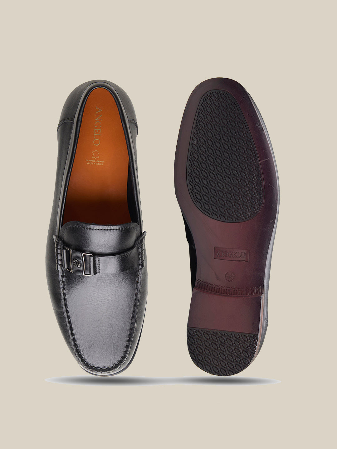 Milne Leather Loafers Black