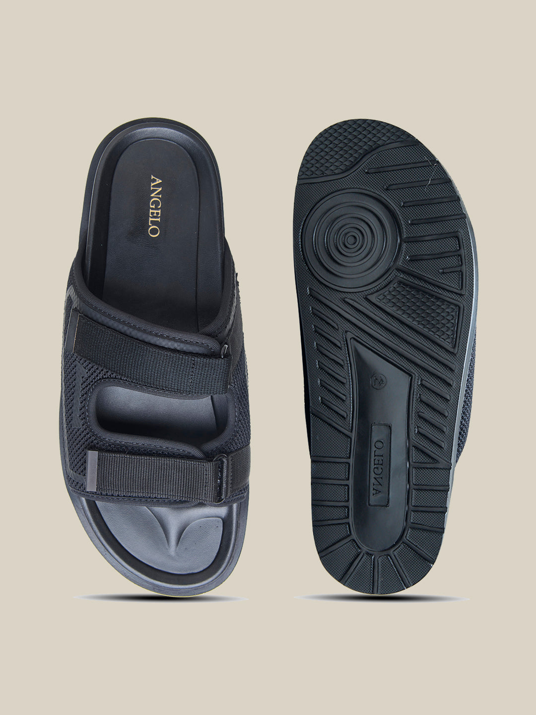 Venio Textile Sandals Black