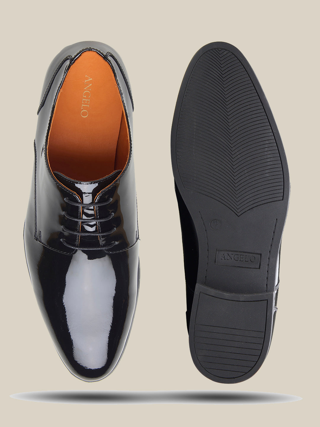 Mirko Leather Derby Shoes Black