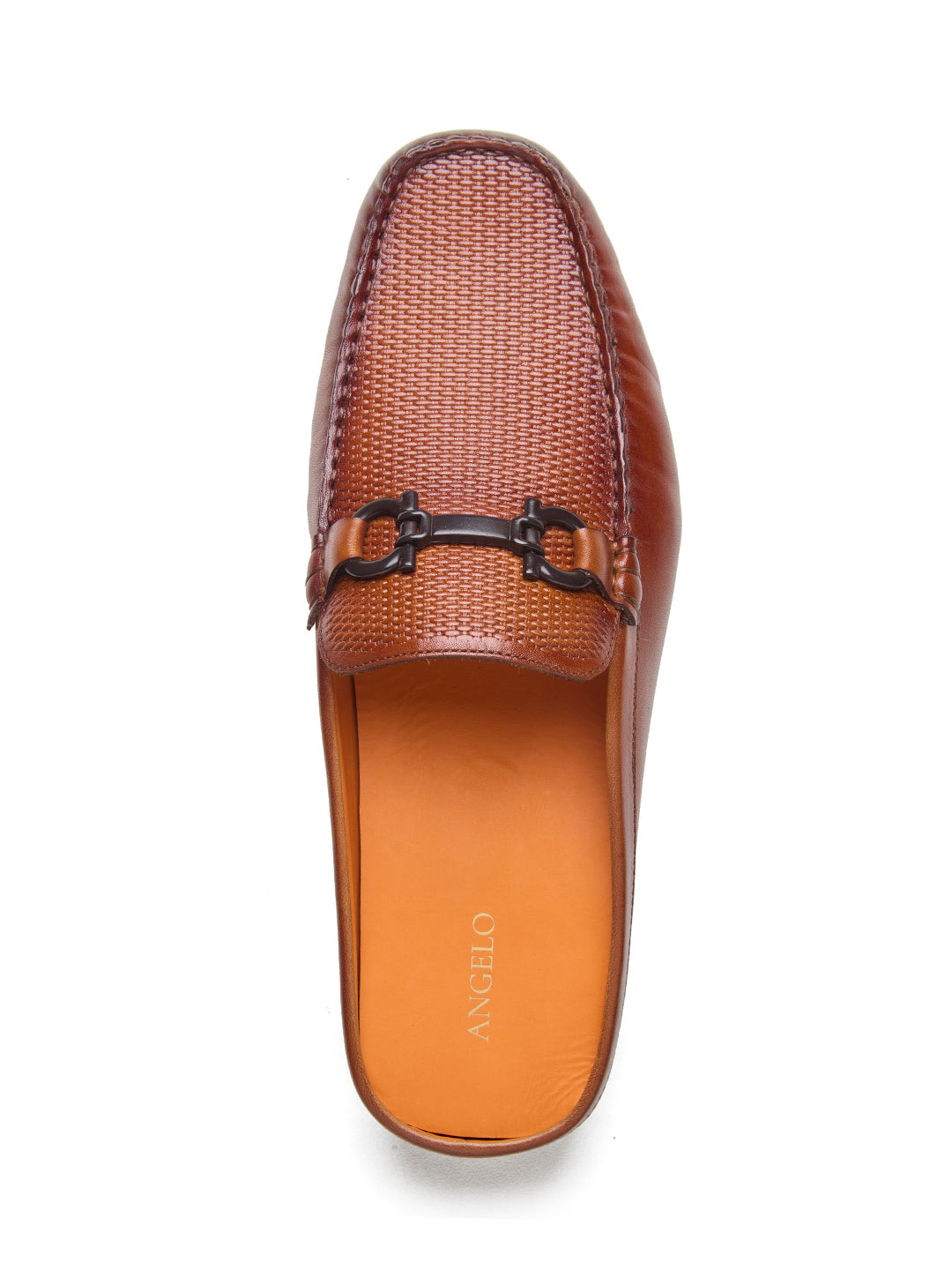 Enea Slip On's Leather Mules Tan