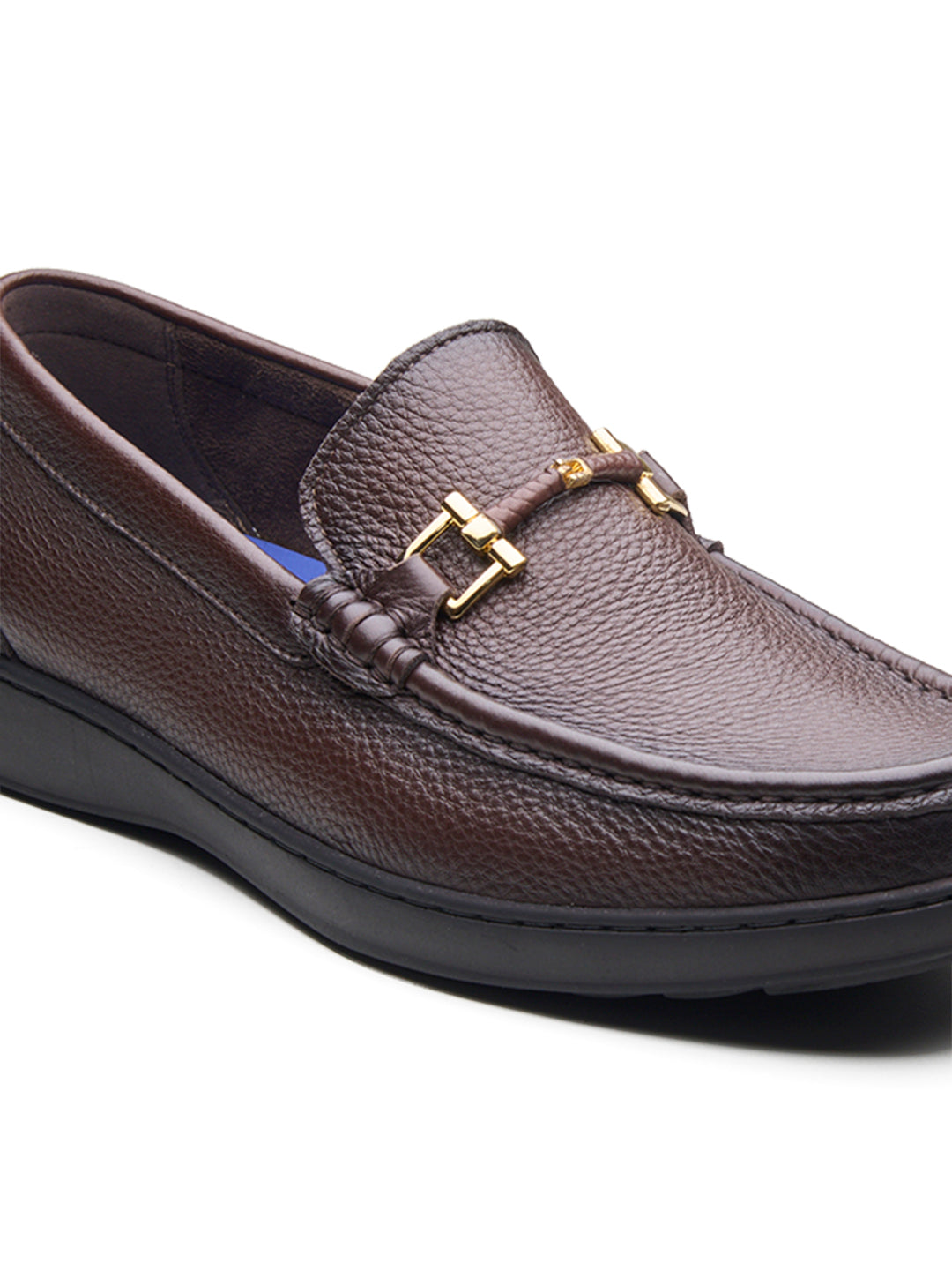 Alfonso Leather Comfort Shoes Brown