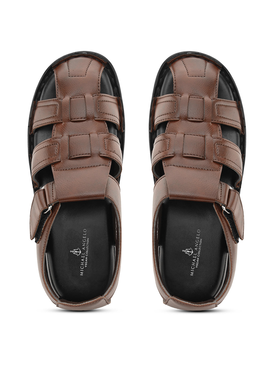 Saluzzo Sandals Brown