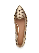 Michael Angelo's Aurora Ballerinas For Women (Gold)