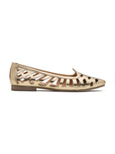 Michael Angelo's Aurora Ballerinas For Women (Gold)