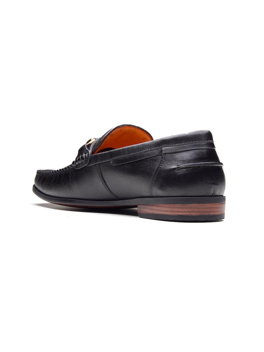 Renato Leather Loafers Slip-on Shoe Black