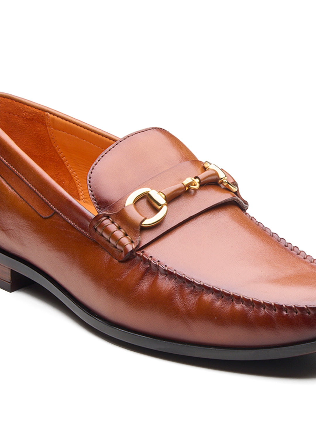 Renato Leather Loafers Slip-on Shoe Tan