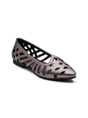 Michael Angelo's Aurora Ballerinas For Women (Gunmetal)