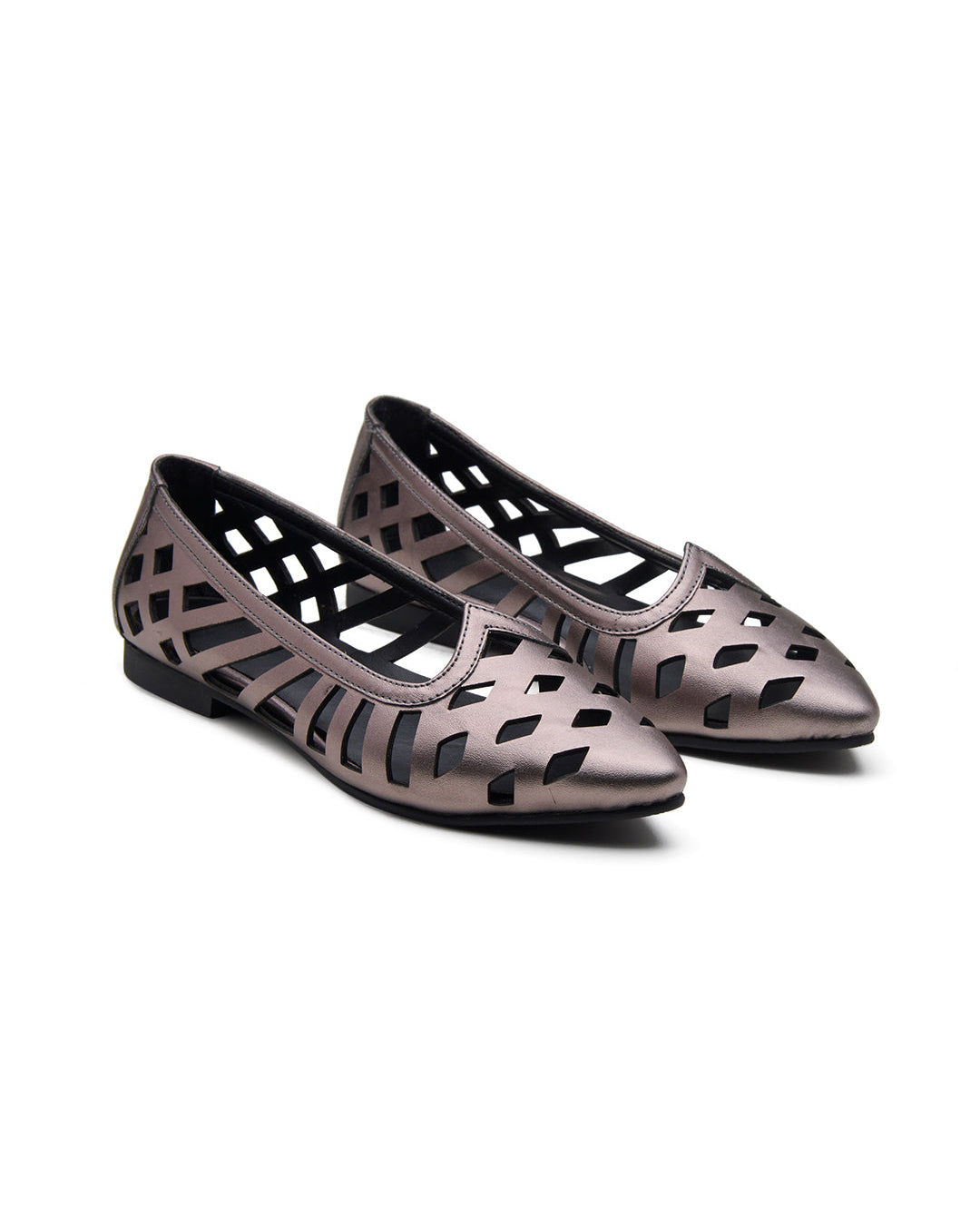 Aurora Ballerinas Gunmetal