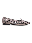Michael Angelo's Aurora Ballerinas For Women (Gunmetal)