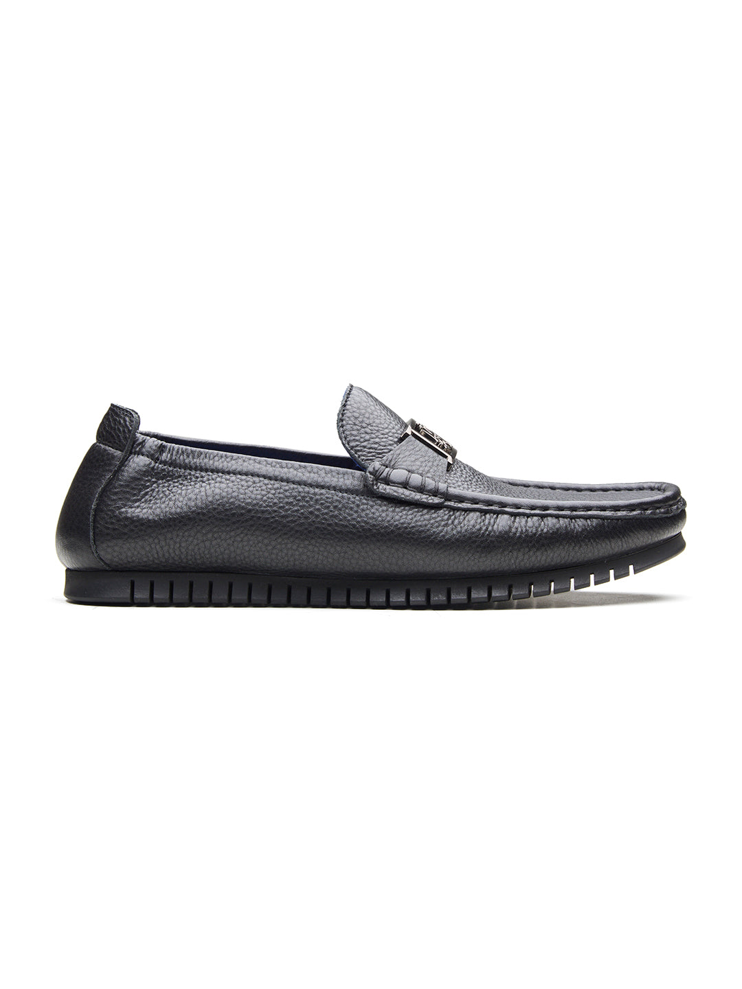 Enzo Leather Loafers Black
