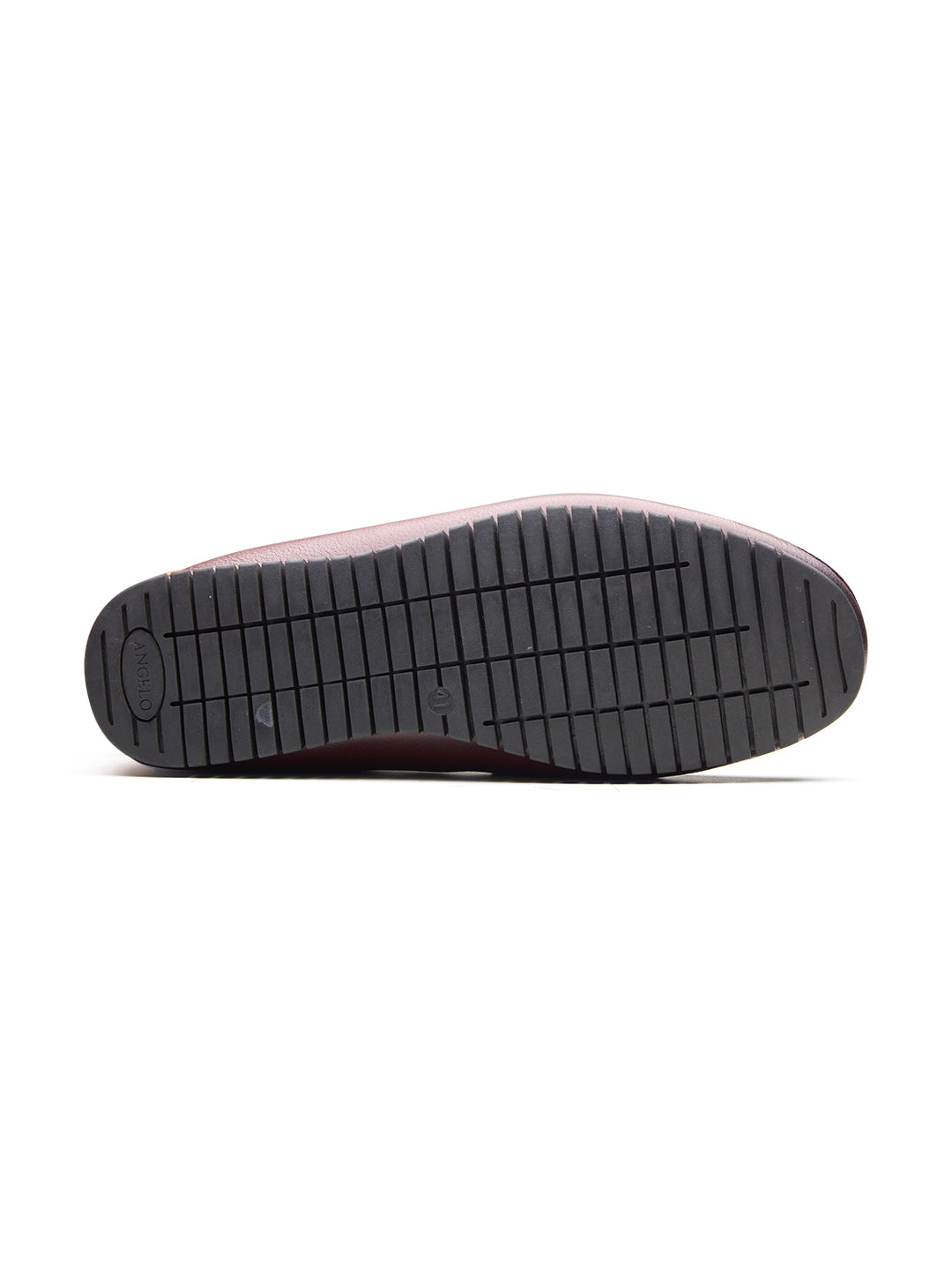Enzo Leather Loafers Bordo