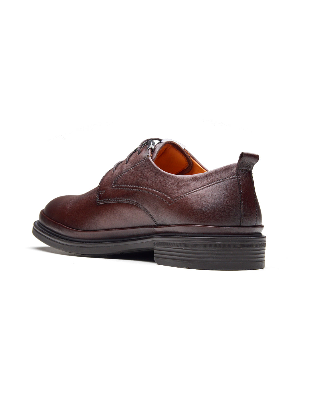 Andare Leather Lace Up Shoes Brown