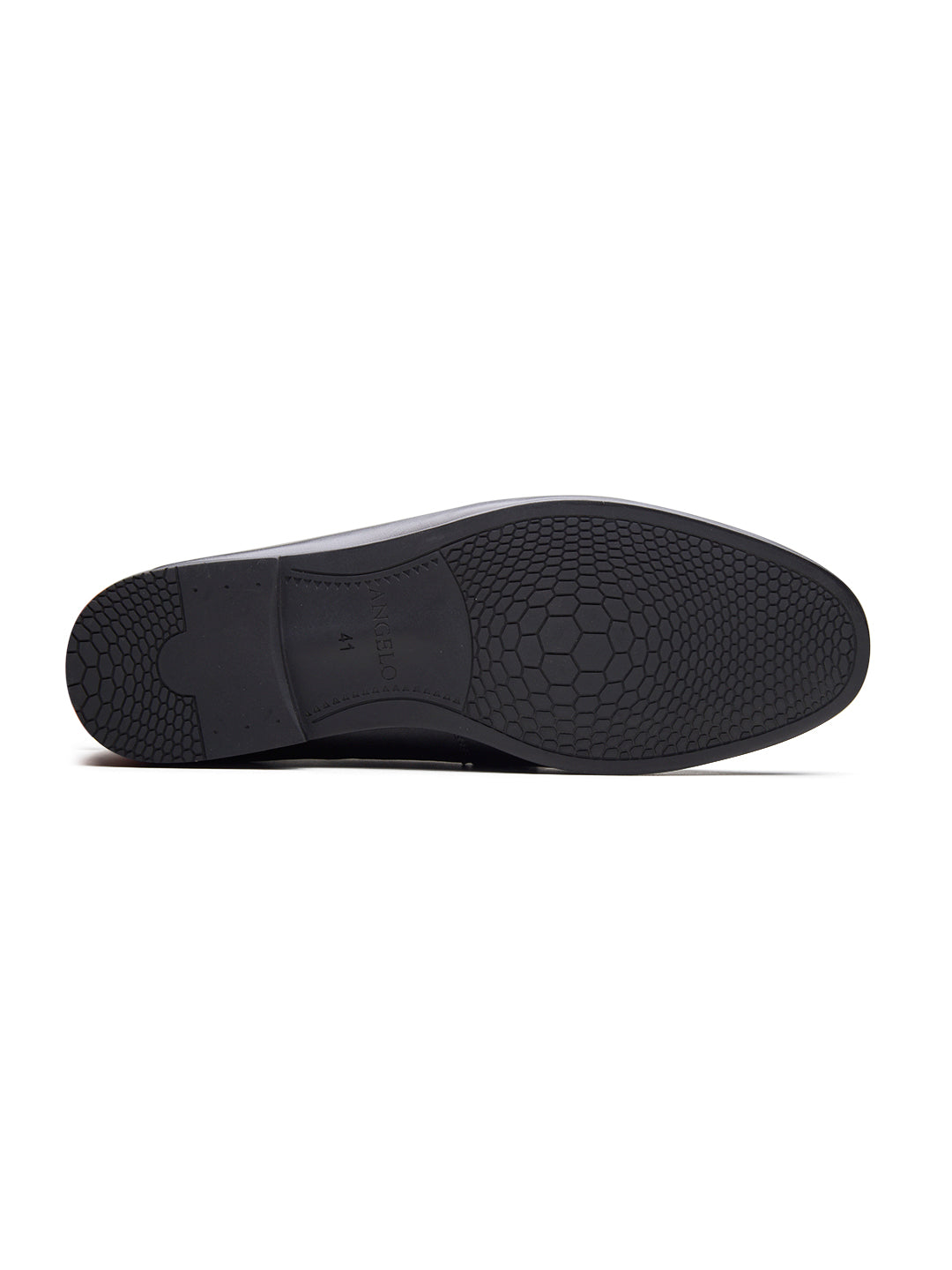 Fausto Leather formals Shoes Black