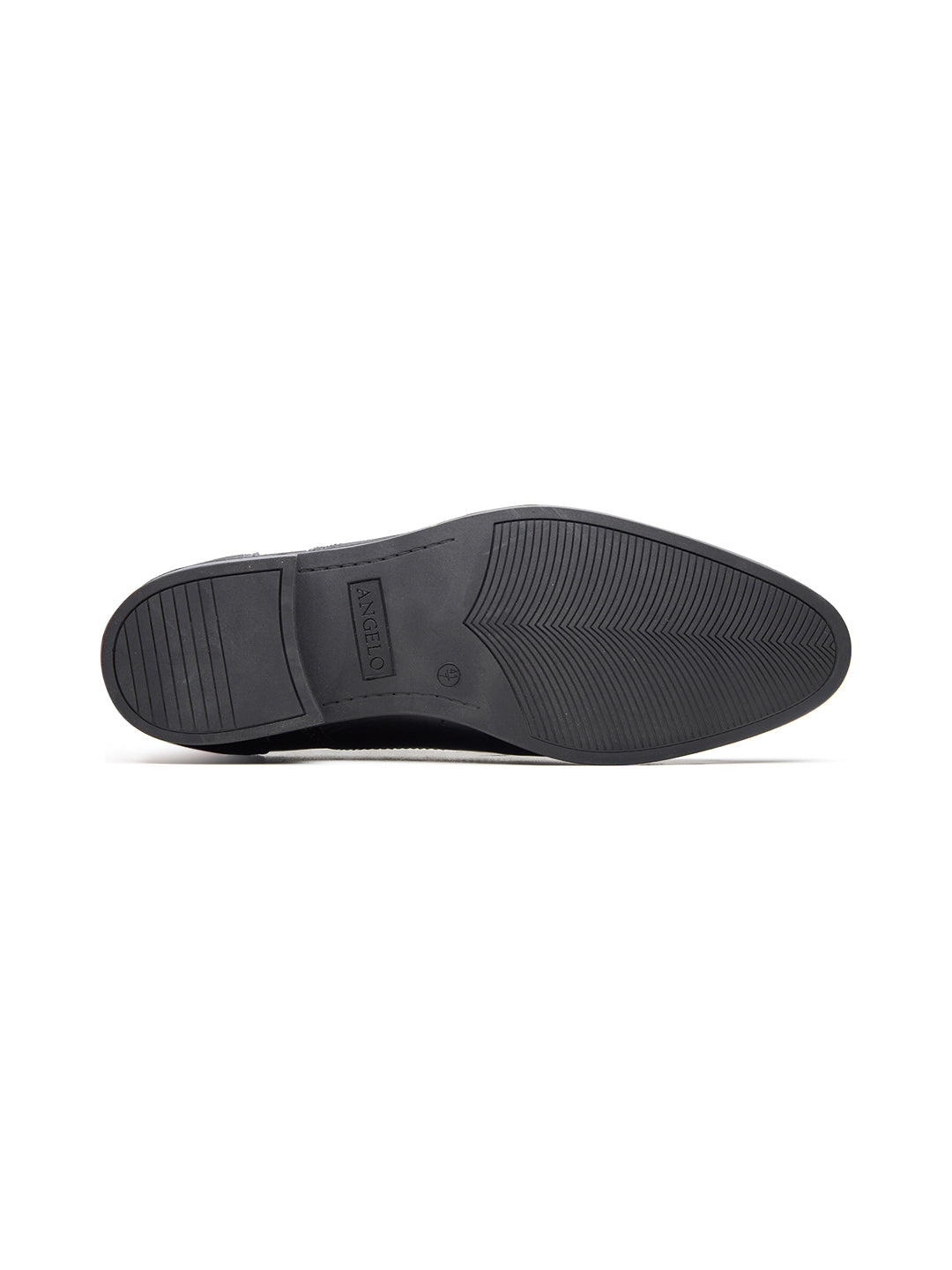 Massimo Leather Derby Shoes Black
