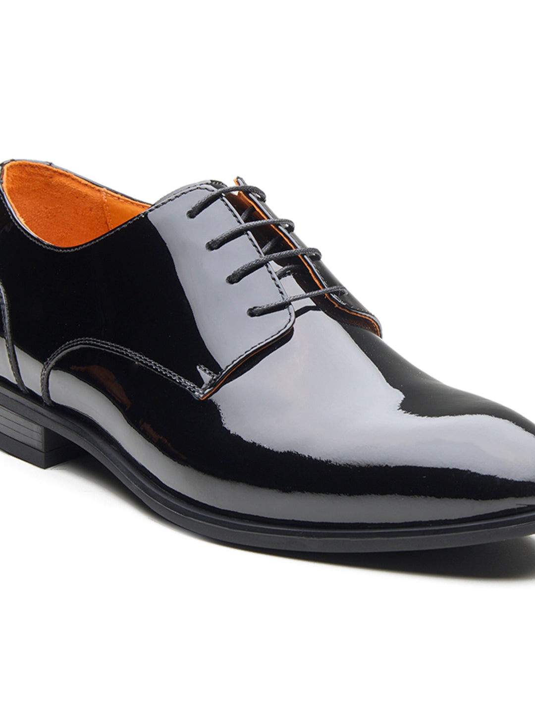 Mirko Leather Derby Shoes Black