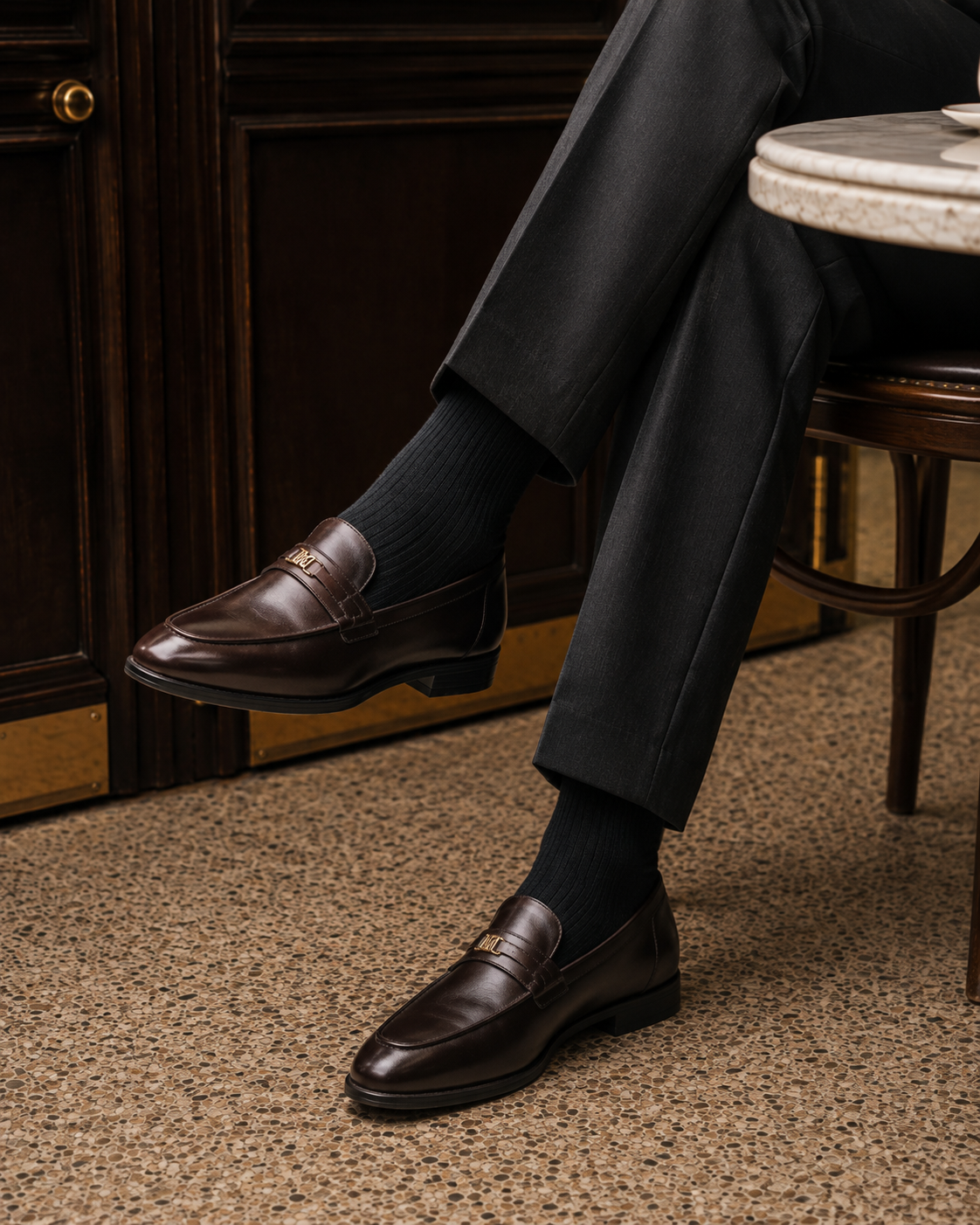 Blundell Leather Formals Shoes Brown