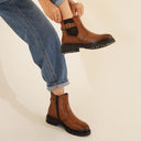 Carrara Ankle Boots Tan