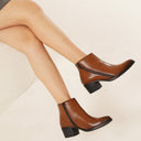 Chieti Ankle Boots Tan