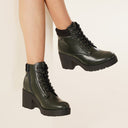 Comiso Ankle Boots Olive