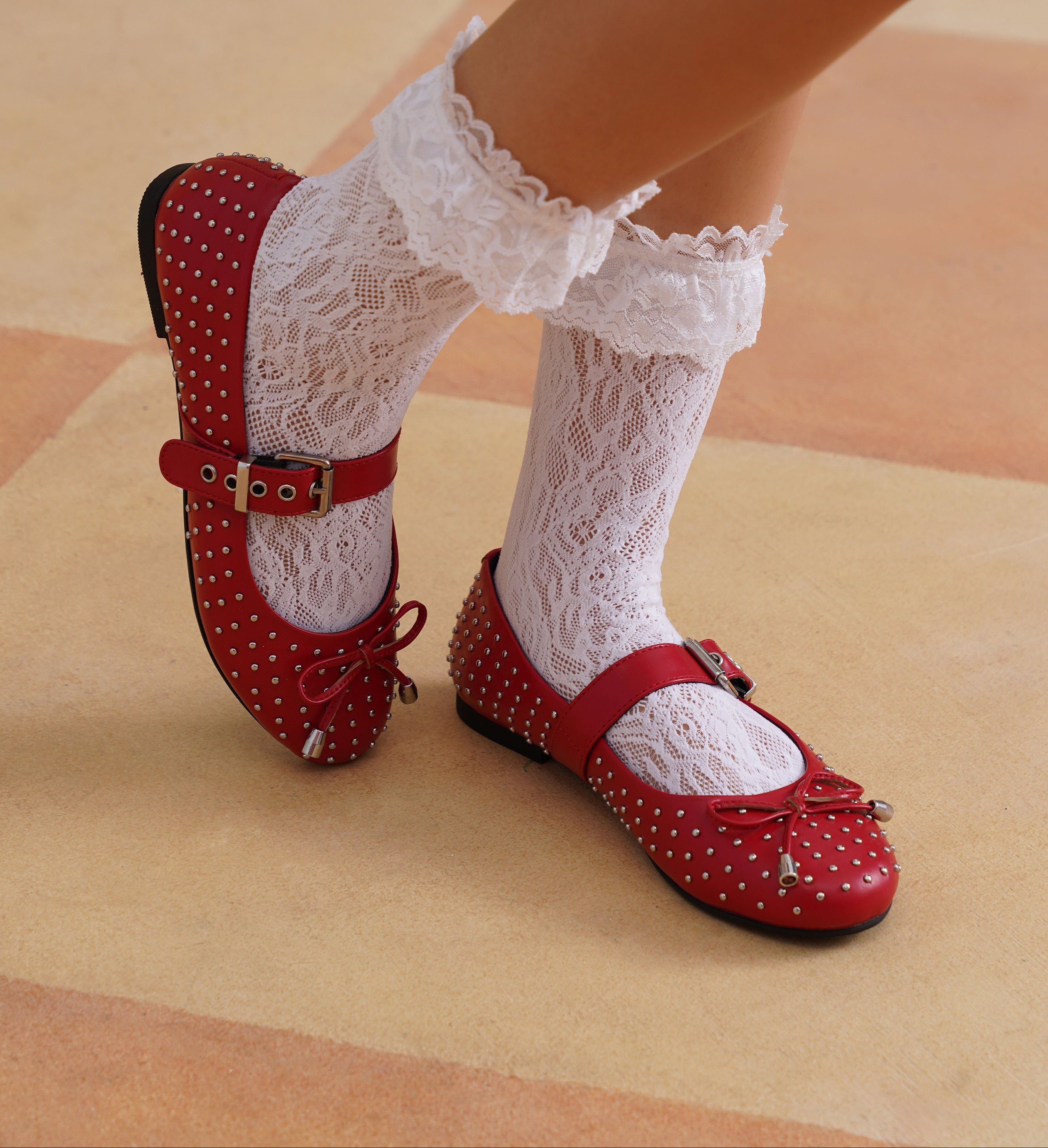 Charme Mary Janes Red