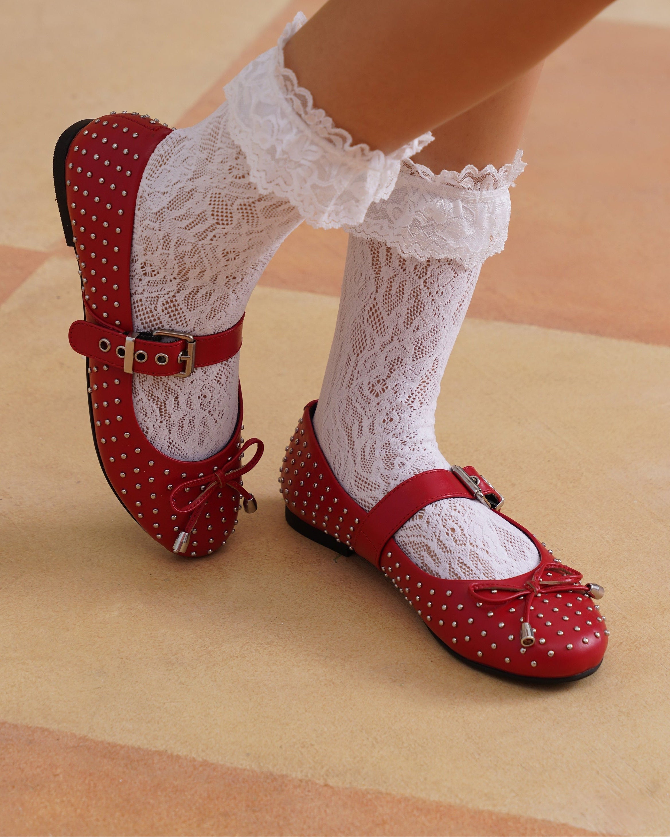 Charme Mary Janes Red