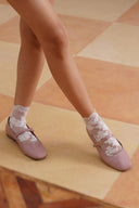 Michael Angelo's Coeur Mary Janes For Women (Peach)