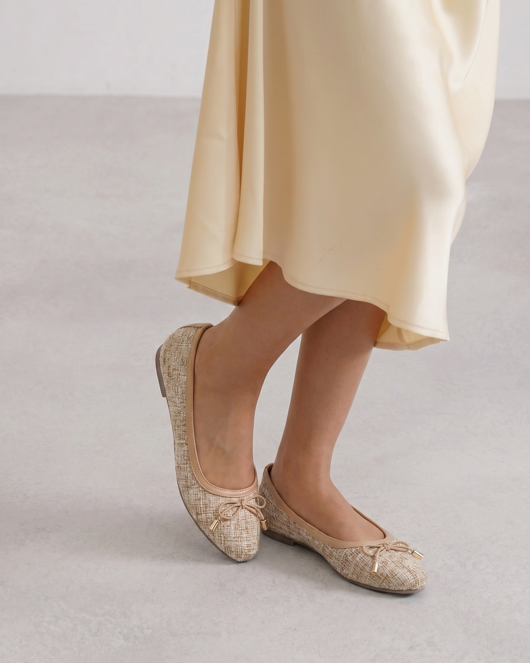 Elise Ballerinas Tan